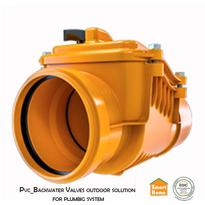 Pvc_Backwater Valves outdoor solution
 for plumbig system