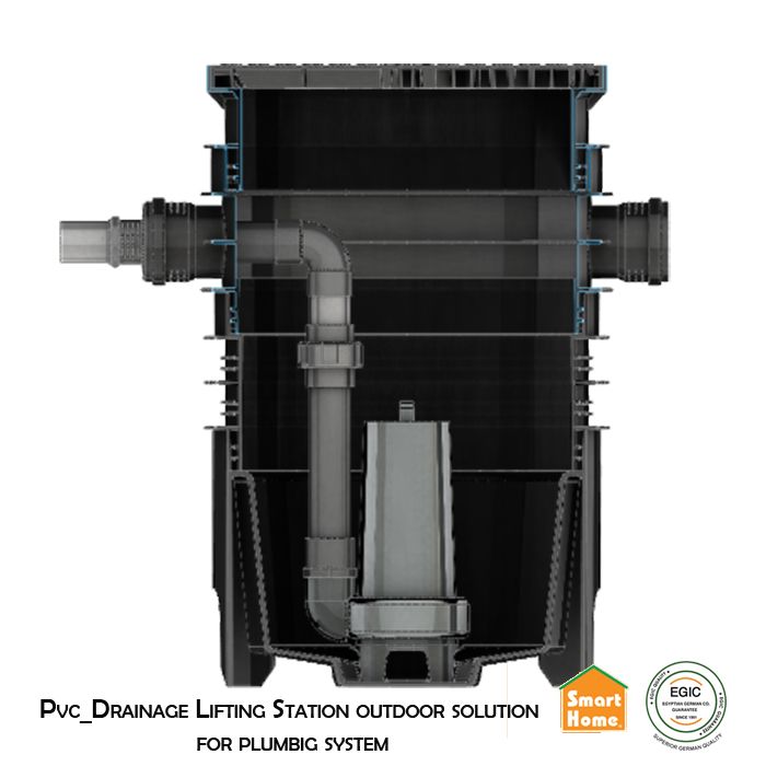 Pvc_Drainage Lifting Station outdoor solution
 for plumbig system
