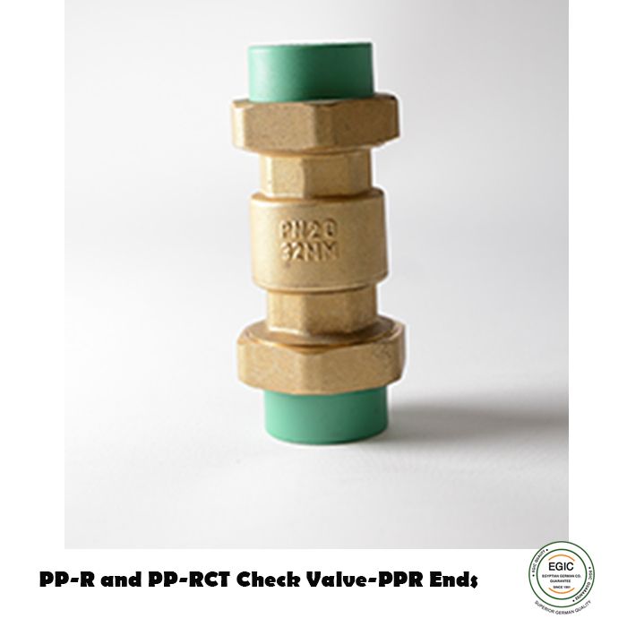  PP-R and PP-RCT Check Valve-PPR Ends Banninger  fittings