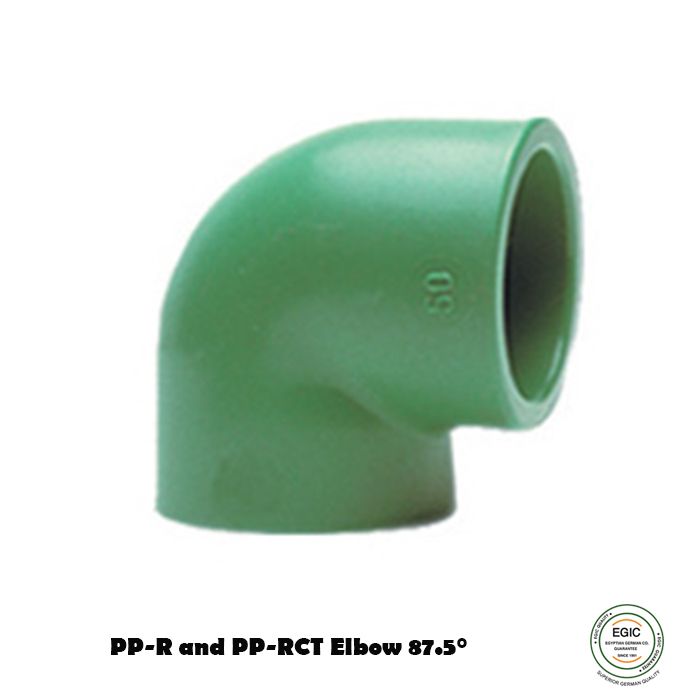  PP-R and PP-RCT Elbow 87.5° Banninger fittings