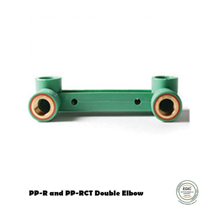  PP-R and PP-RCT Double Elbow Banninger fittings