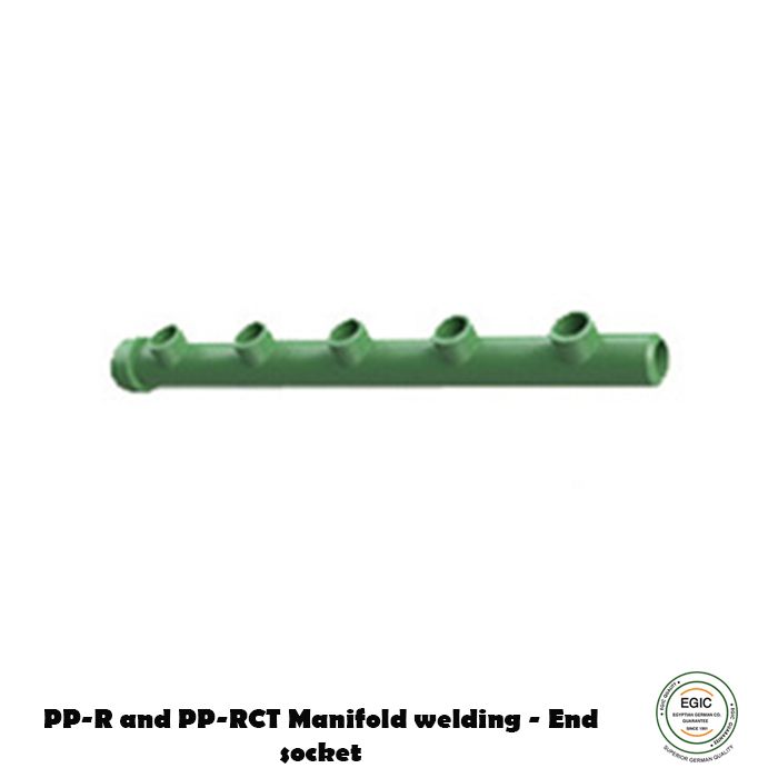 PP-R and PP-RCT Manifold welding - End socket Banninger fittings