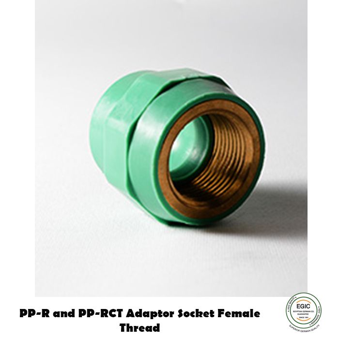 PP-R and PP-RCT Adaptor Socket Female Thread Banninger fittings
