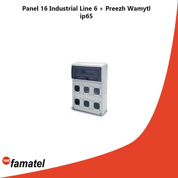 Panel 16 Industrial Line 6 + Preezh Wamytl ip65