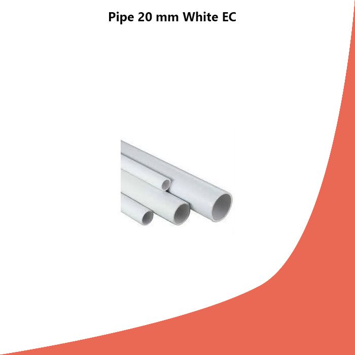 Pipe 20 mm White EC