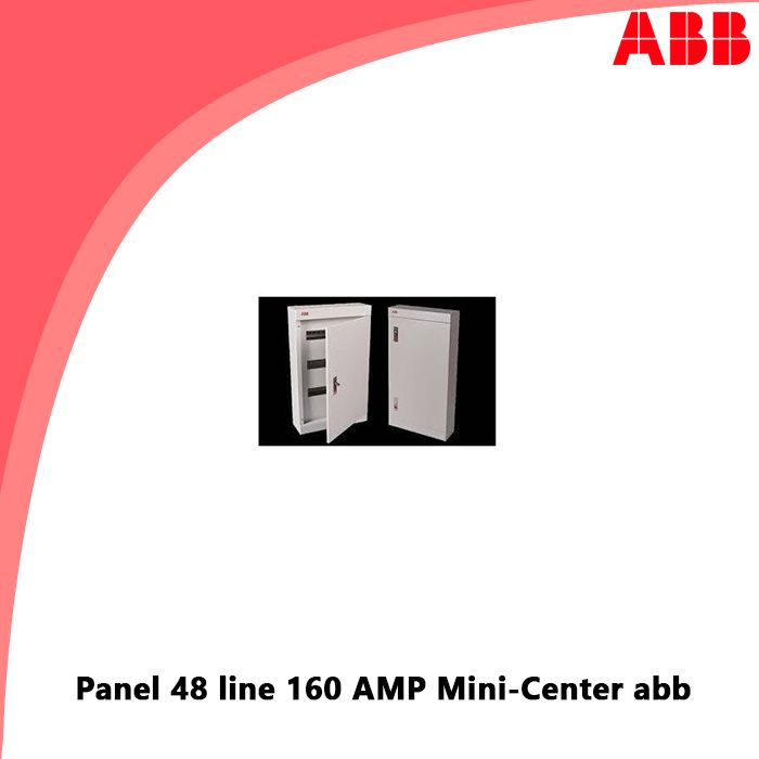 Panel 48 line 160 AMP Mini-Center abb