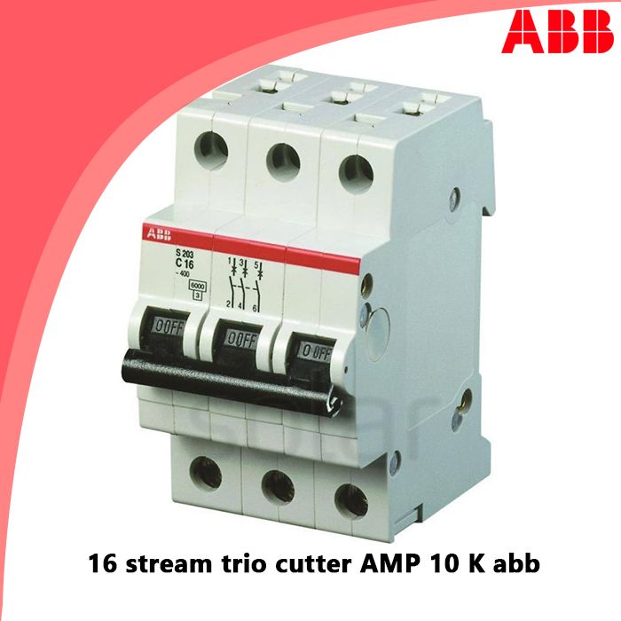 16 stream trio cutter AMP 10 K abb