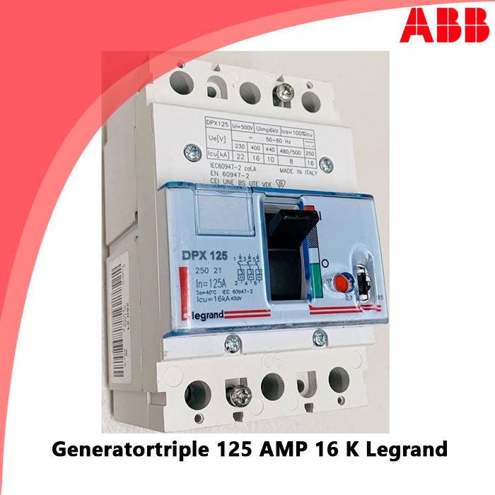 Generatortriple 125 AMP 16 K Legrand
