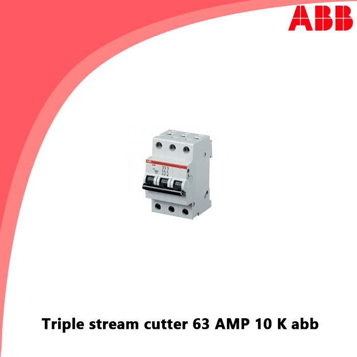 Triple stream cutter 63 AMP 10 K abb