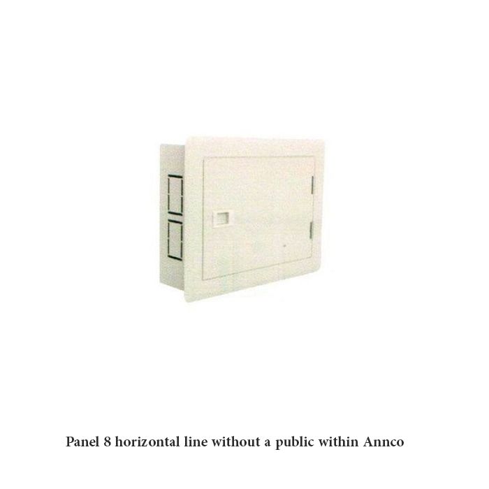 Panel 8 horizontal line without a public within Annco