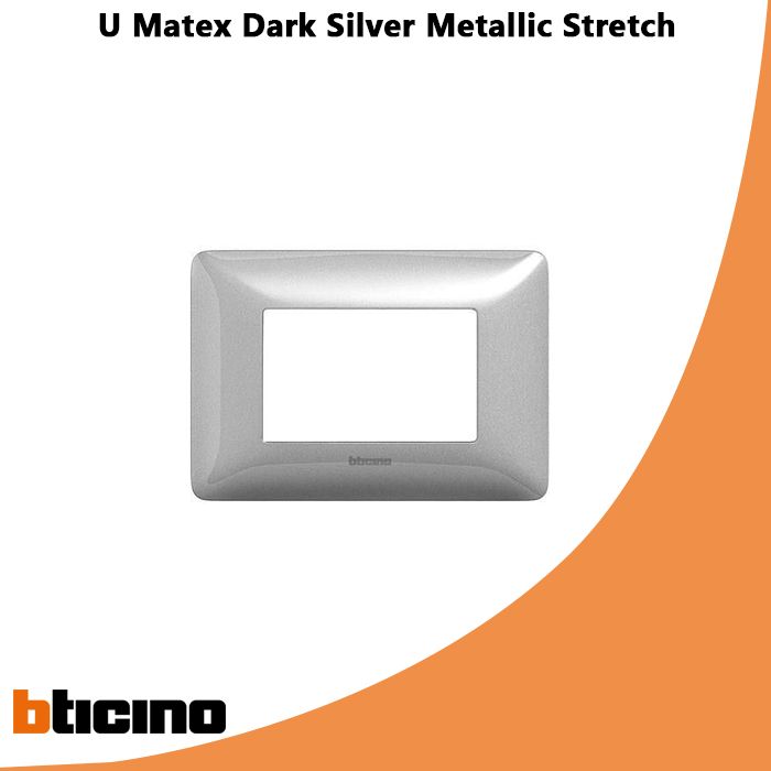 U Matex Dark Silver Metallic Stretch