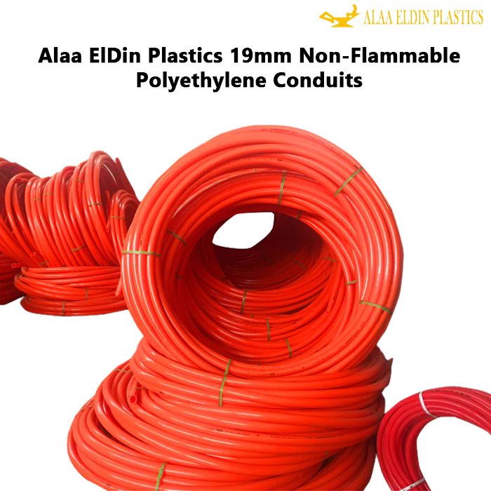  Alaa ElDin Plastics 19mm Non-Flammable Polyethylene Conduits 