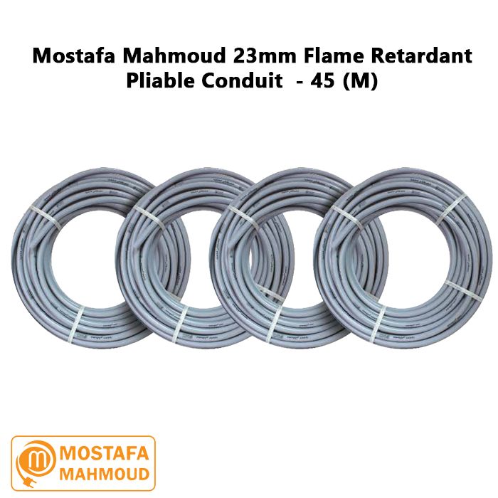 Mostafa Mahmoud 23mm Flame Retardant Pliable Conduit  - 45 (M)