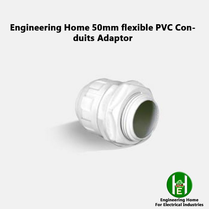 Engineering Home 50mm flexible PVC Conduits Adaptor  