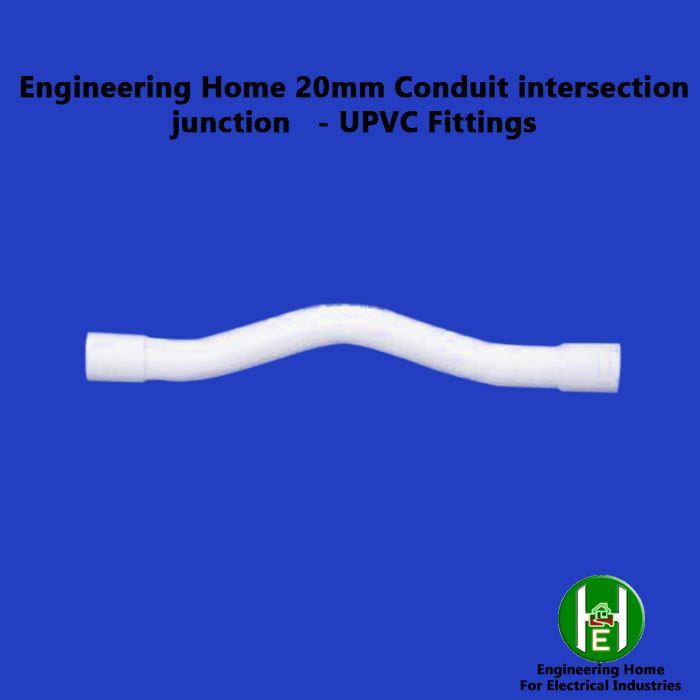 Engineering Home 20mm Conduit intersection junction   - UPVC Fittings