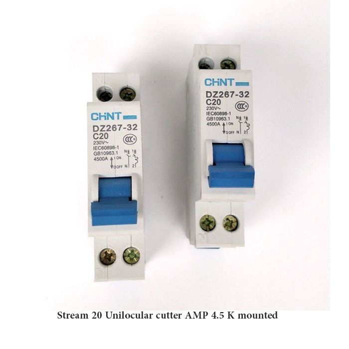 Stream 20 Unilocular cutter AMP 4.5 K mounted