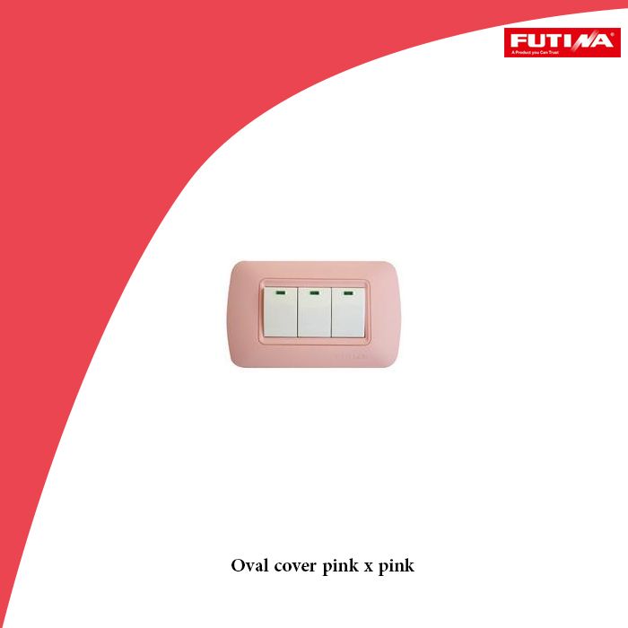 Oval cover pink x pink