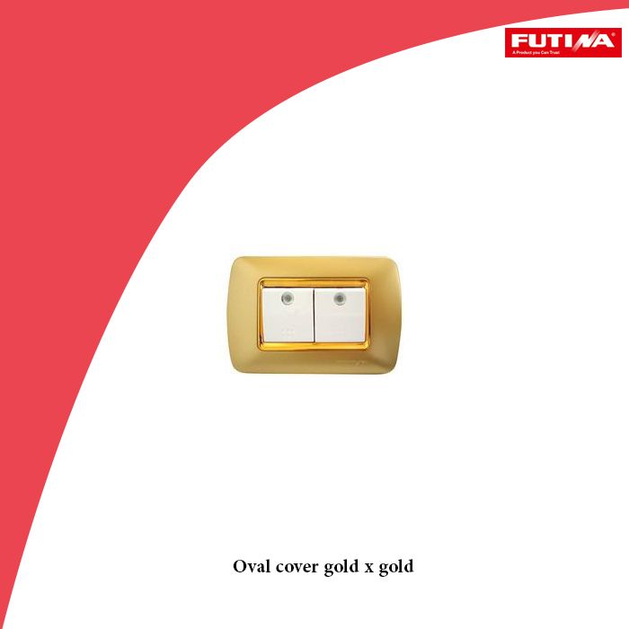 Oval cover gold x gold