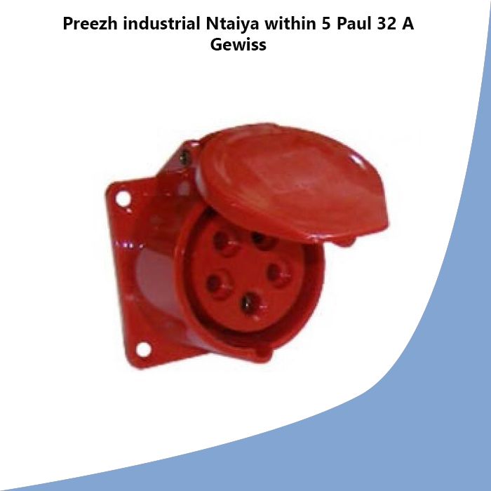 Preezh industrial Ntaiya within 5 Paul 32 A Gewiss