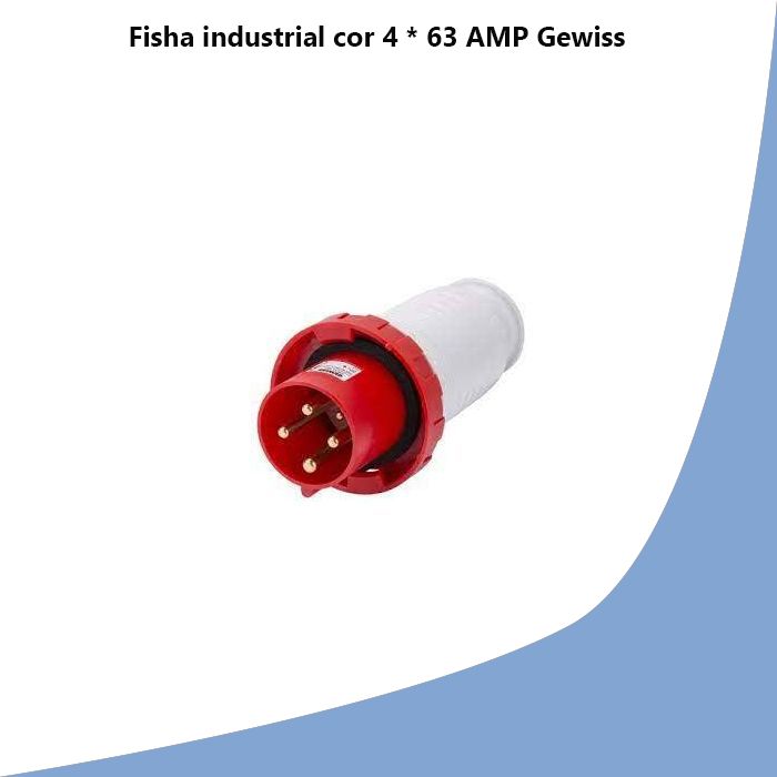 Fisha industrial cor 4 * 63 AMP Gewiss