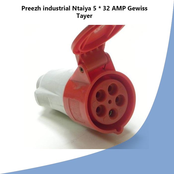 Preezh industrial Ntaiya 5 * 32 AMP Gewiss Tayer