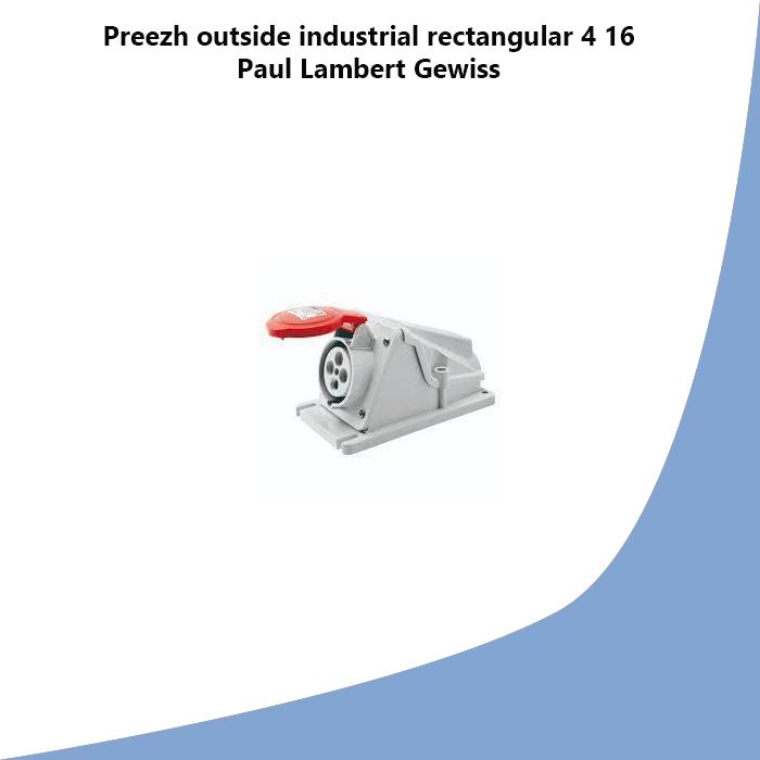 Preezh outside industrial rectangular 4 16 Paul Lambert Gewiss