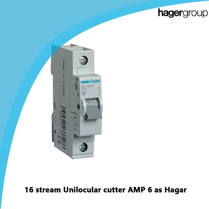 16 stream Unilocular cutter AMP 6 as Hagar