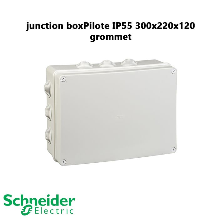 junction boxPilote IP55 300x220x120 grommet