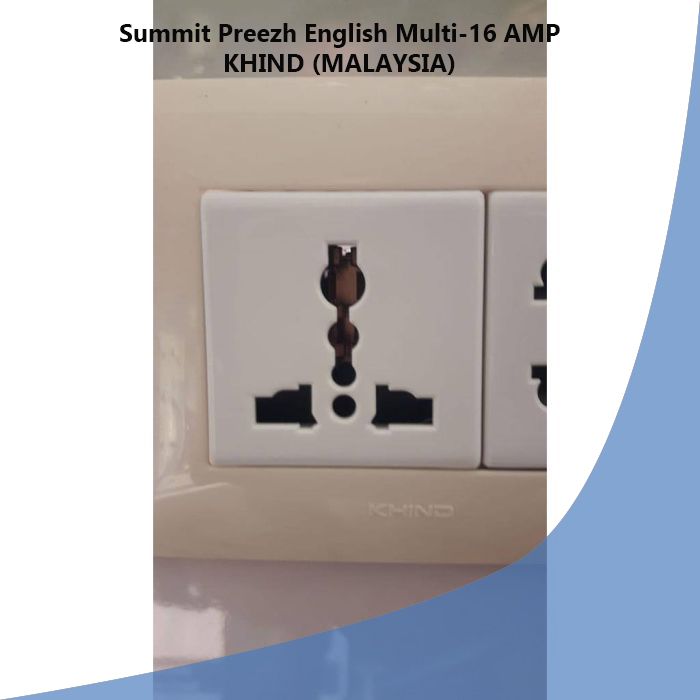 Summit Preezh English Multi-16 AMP KHIND (MALAYSIA)