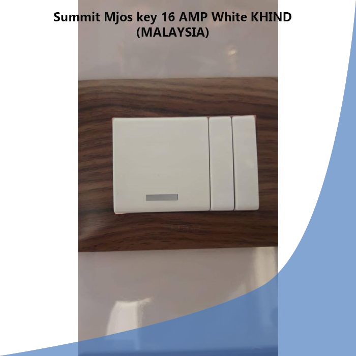 Summit Mjos key 16 AMP White KHIND (MALAYSIA)