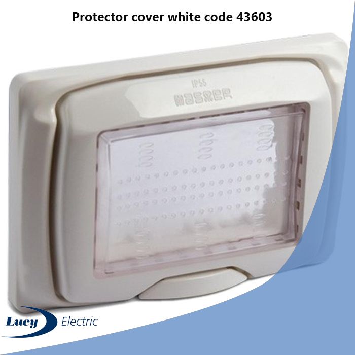Protector cover white