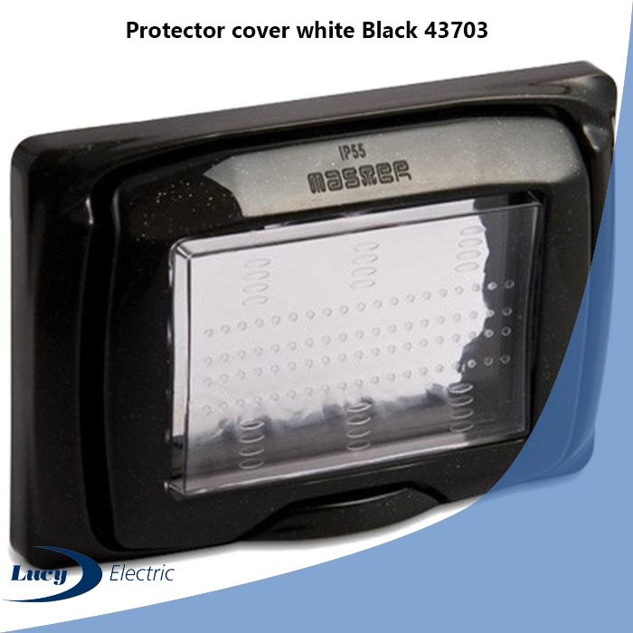 Protector cover white Black