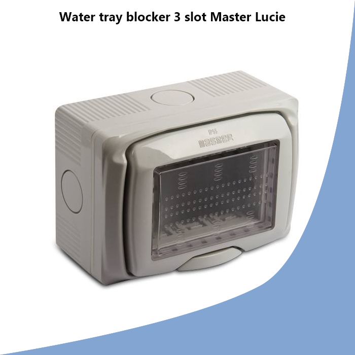 Water tray blocker 3 slot Master Lucie