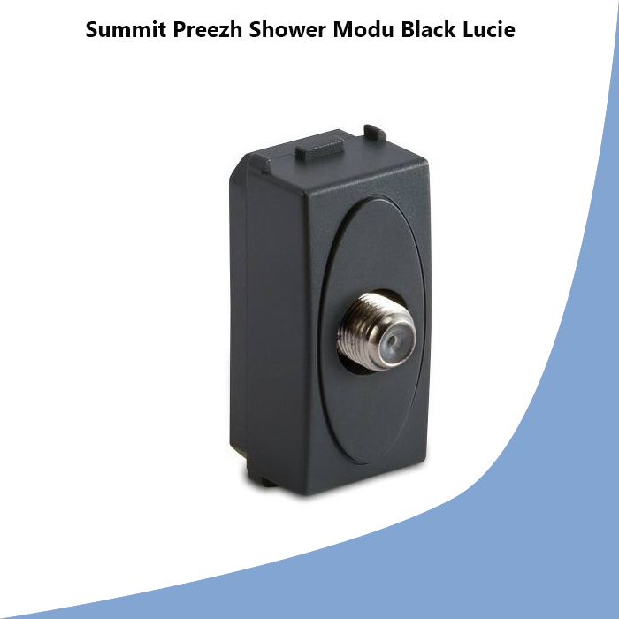 Summit Preezh Shower Modu Black Lucie