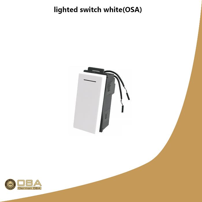 lighted switch white(OSA)