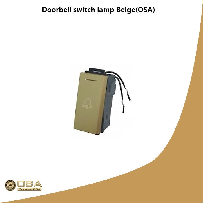 Doorbell switch lamp Beige(OSA)