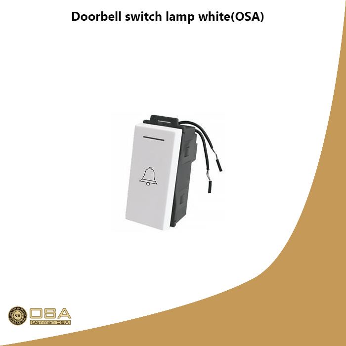 Doorbell switch lamp white(OSA)