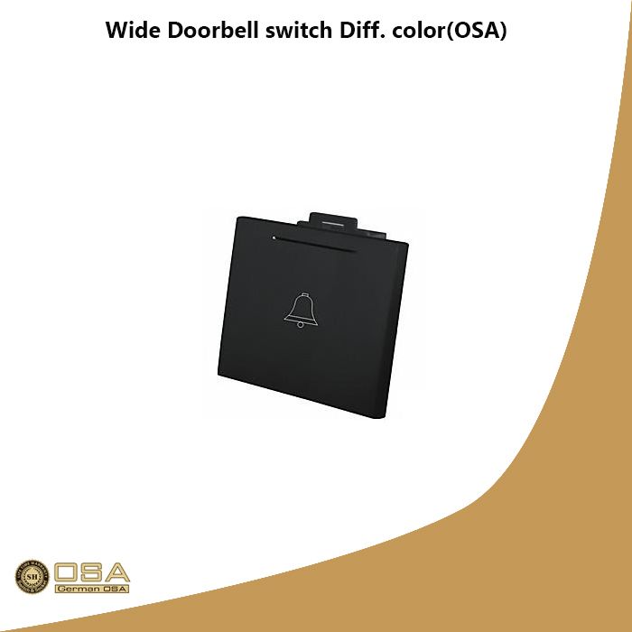 Wide Doorbell switch Diff. color(OSA)