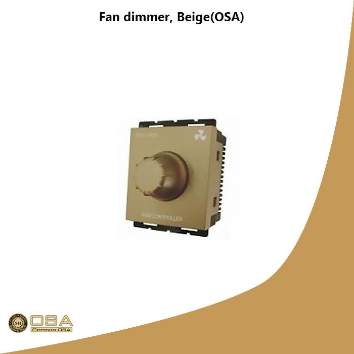 Fan dimmer, Beige(OSA)