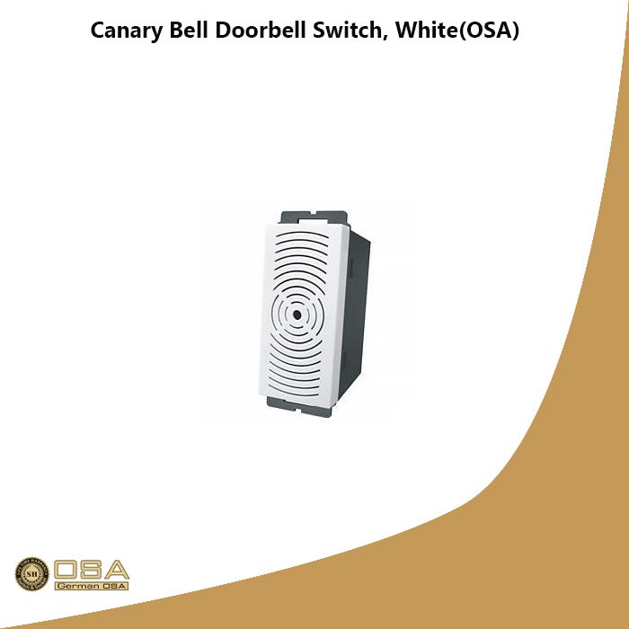 Canary Bell Doorbell Switch, White(OSA)