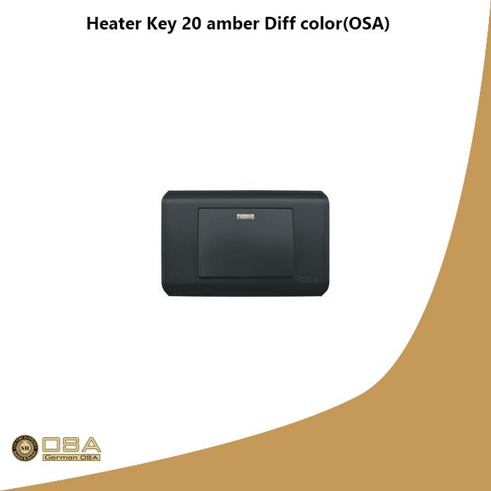 Heater Key 20 amber Diff color(OSA)