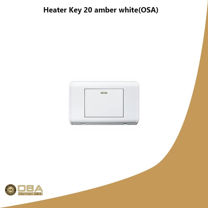 Heater Key 20 amber white(OSA)