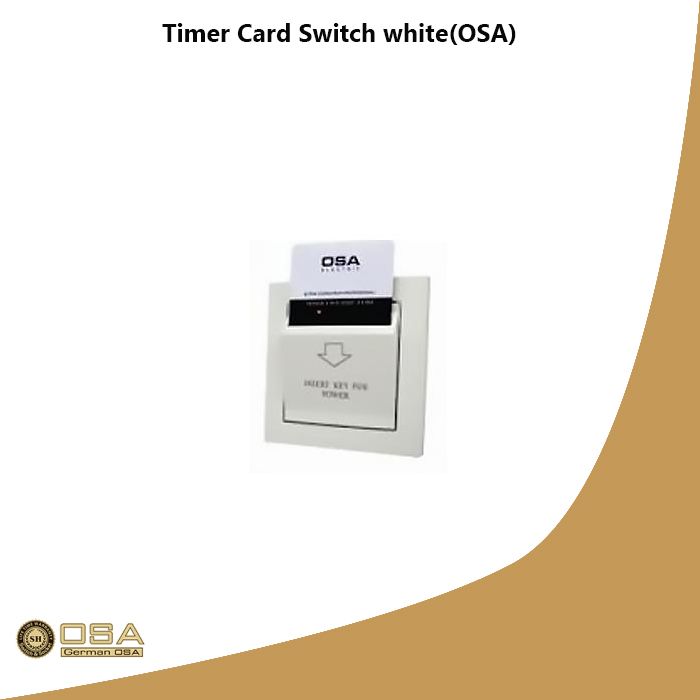 Timer Card Switch white(OSA)