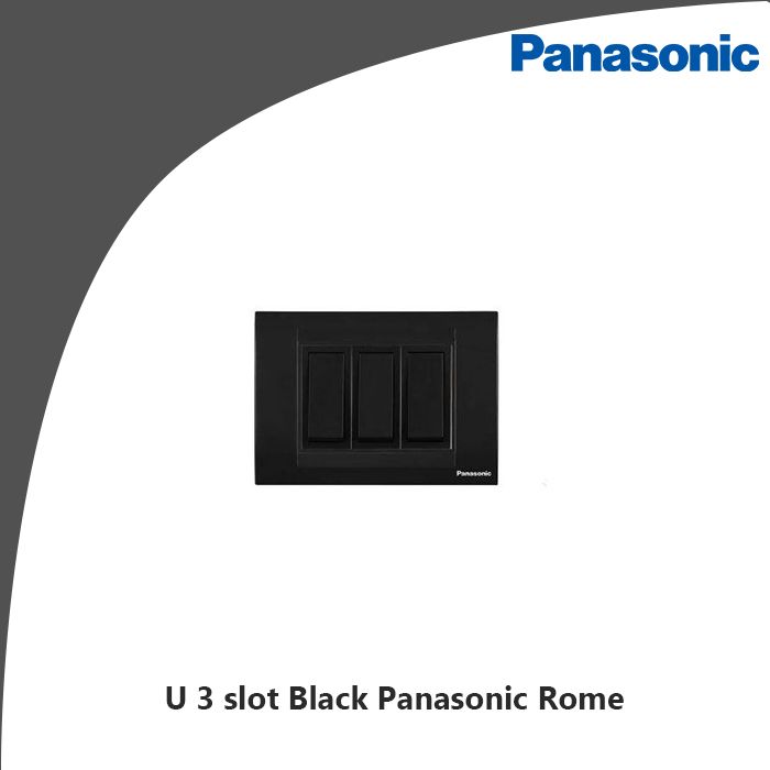 U 3 slot Black Panasonic Rome