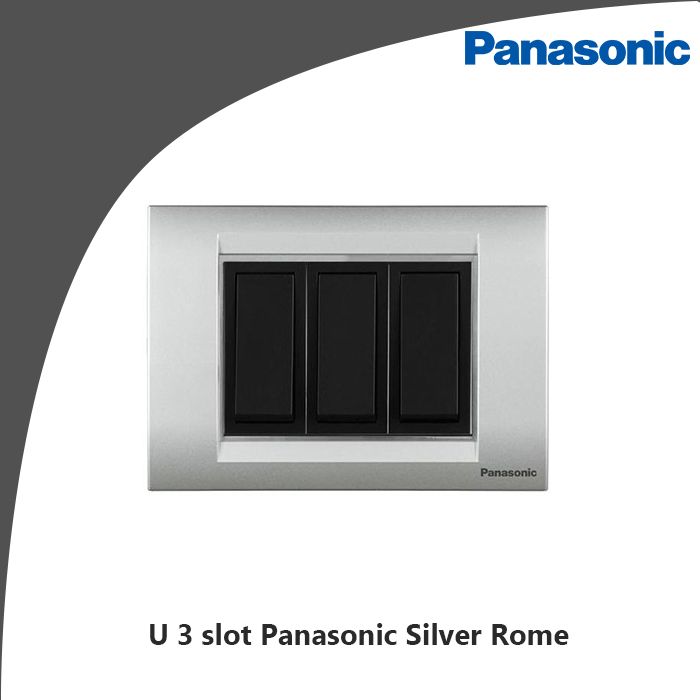 U 3 slot Panasonic Silver Rome