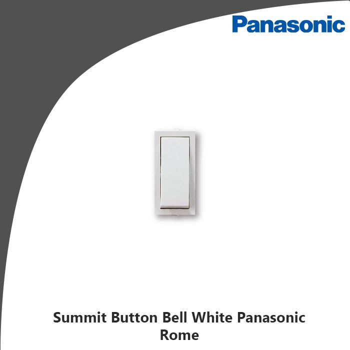 Summit Button Bell White Panasonic Rome