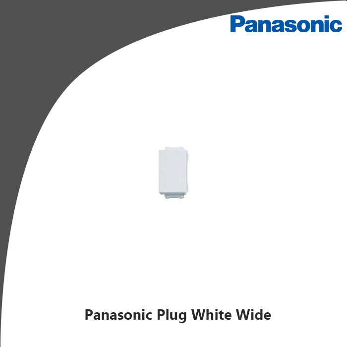 Panasonic Plug White Wide