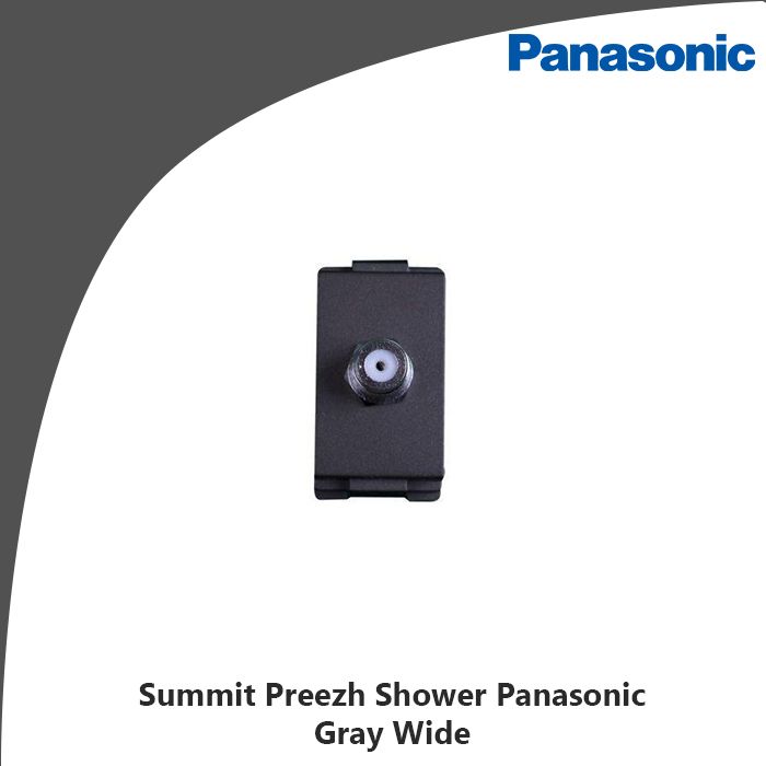 Summit Preezh Shower Panasonic Gray Wide
