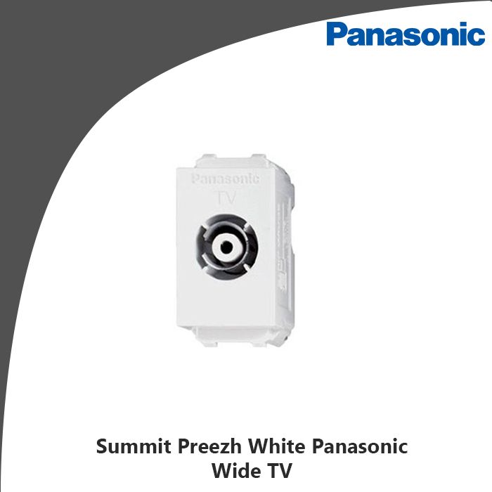 Summit Preezh White Panasonic Wide TV