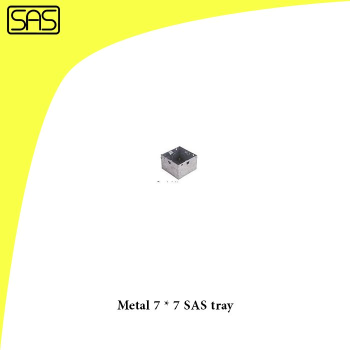 Metal 7 * 7 SAS tray